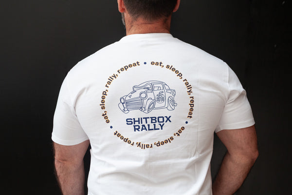 Eat, Sleep, Rally, Repeat Unisex Tee