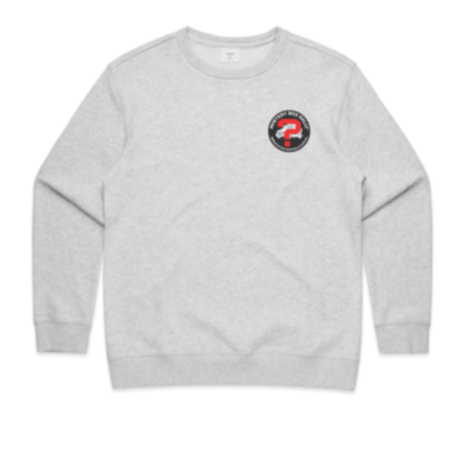 Mystery Box Rally Mens Jumper - White Marle