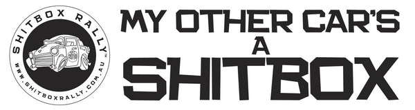 Shitbox Rally Bumper Sticker