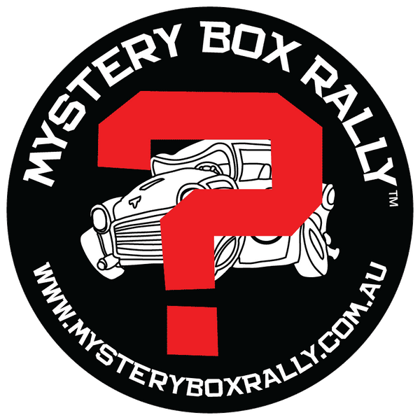 Mystery Box Rally Small Round Sticker